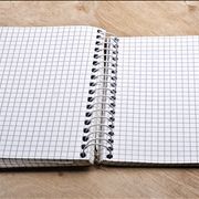 Blank Notepad on Desk