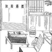 Making Paper by Cai Lun Process